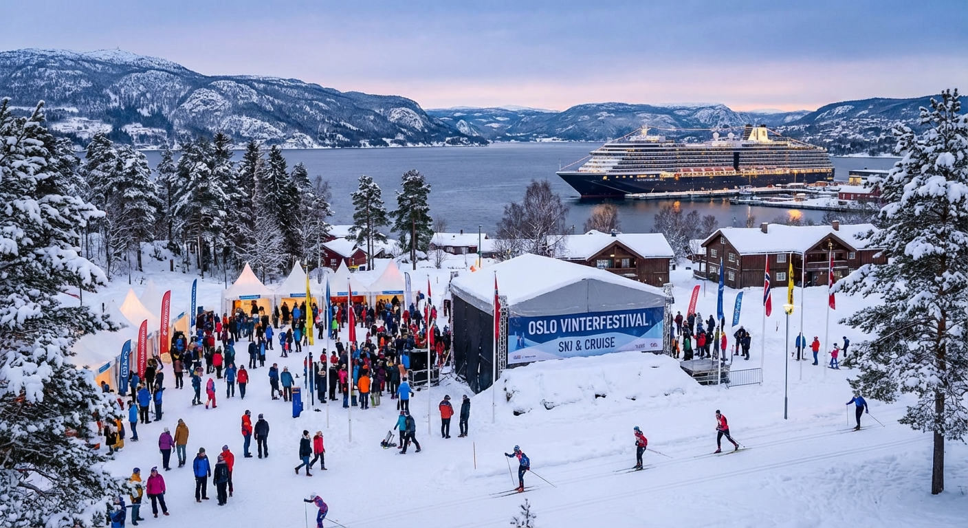 Kurzreise zum Skifestival in Oslo ab Kiel
